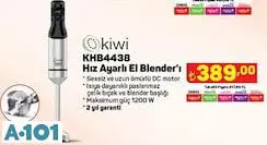 KİWİ HIZ AYARLI EL BLENDERİ